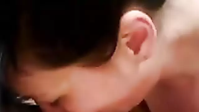 Mature woman gives a nice blowjob to her Uzbek partner